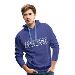 Hoodie München "Graffiti" Bright Edition - Königsblau