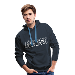 Hoodie München "Graffiti" Bright Edition - Navy