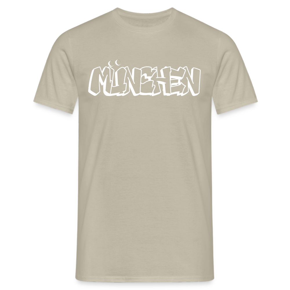 T-Shirt München "Graffiti" Bright Edition - Sandbeige