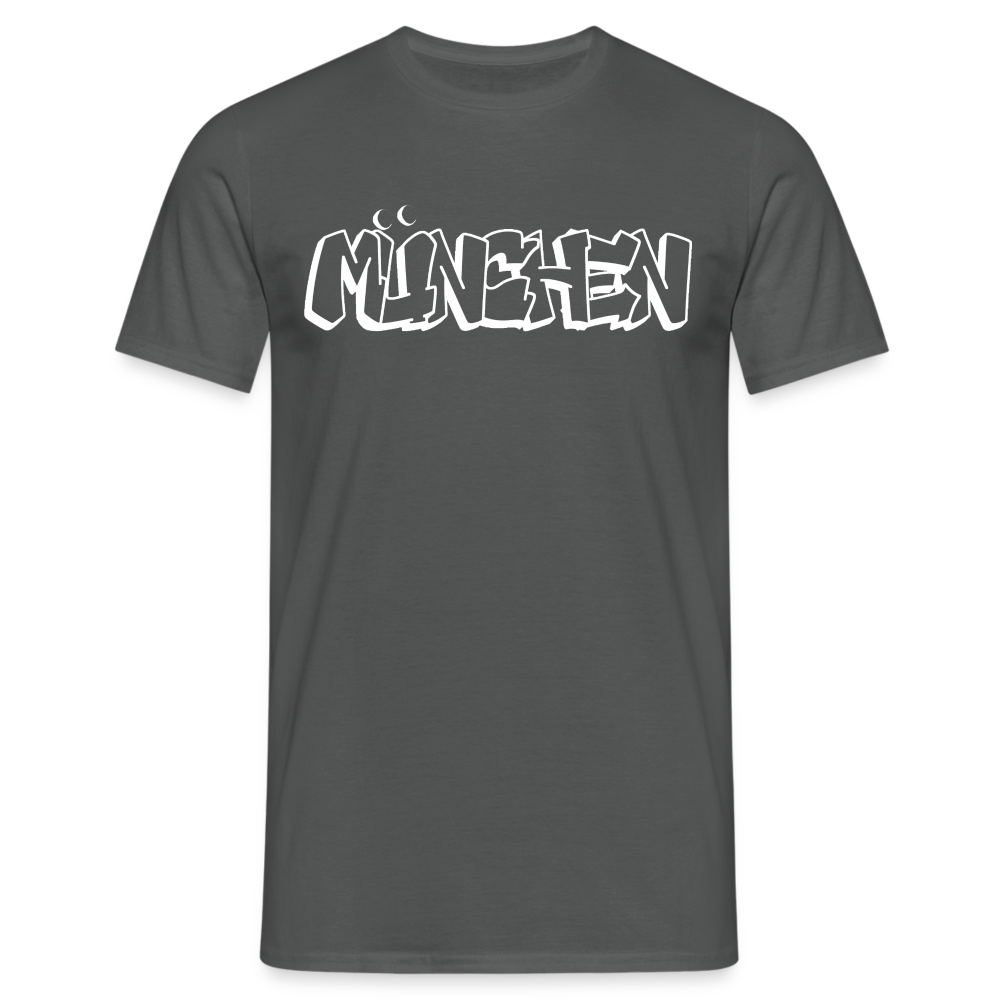T-Shirt München "Graffiti" Bright Edition - Anthrazit