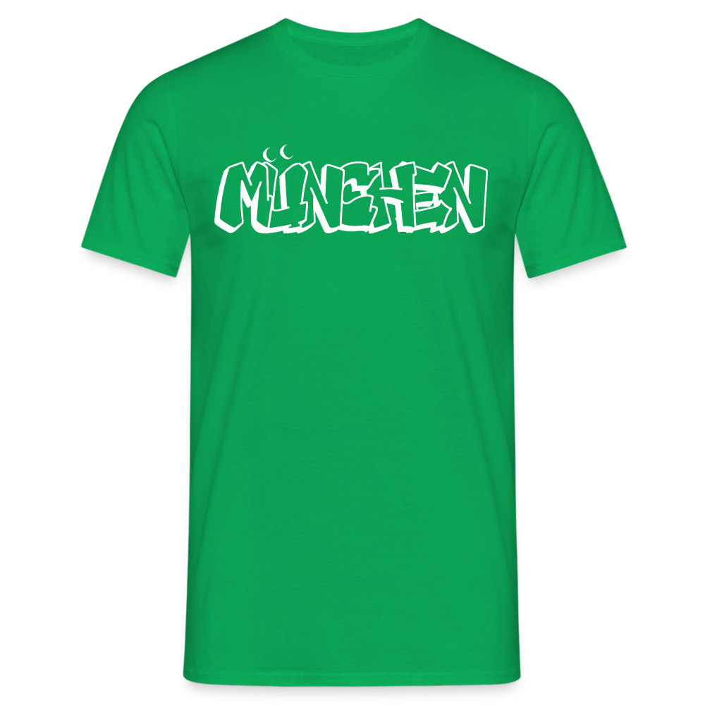 T-Shirt München "Graffiti" Bright Edition - Kelly Green