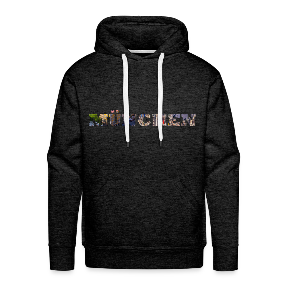 Hoodie München "Marienplatz Bold" - Anthrazit
