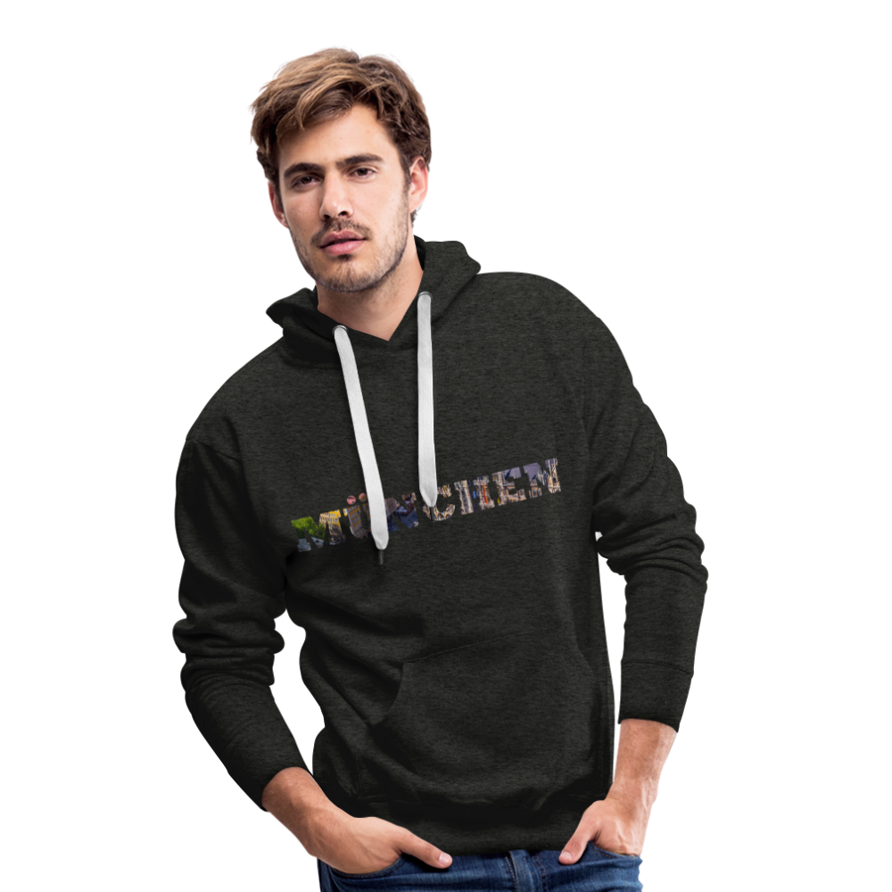 Hoodie München "Marienplatz Bold" - Anthrazit