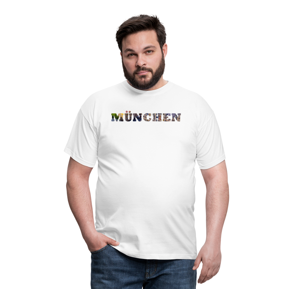 T-Shirt München "Marienplatz Bold" - Weiß