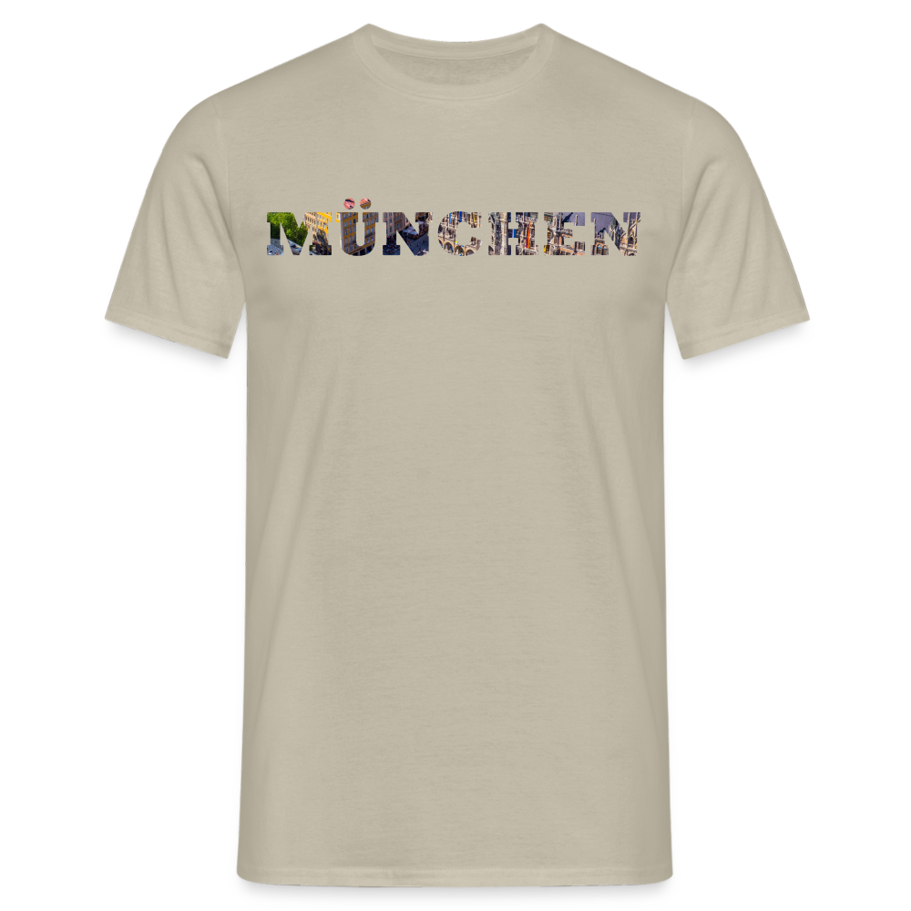 T-Shirt München "Marienplatz Bold" - Sandbeige