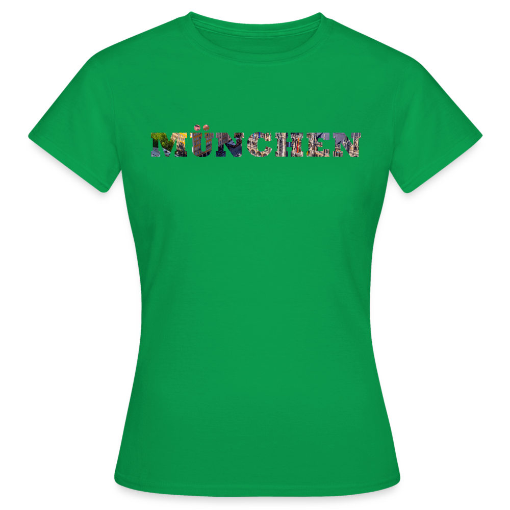 T-Shirt Ladies München "Marienplatz Bold" - Kelly Green