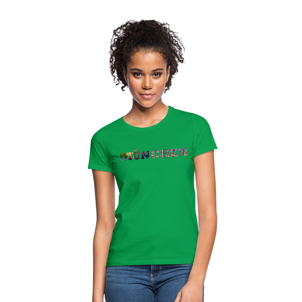 T-Shirt Ladies München "Marienplatz Bold" - Kelly Green