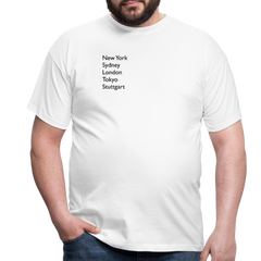 T-Shirt Stuttgart "Metropolen" - Weiß