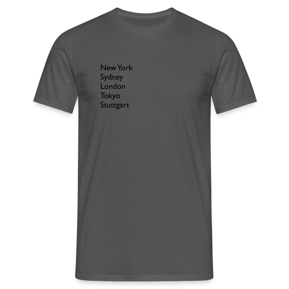 T-Shirt Stuttgart "Metropolen" - Anthrazit