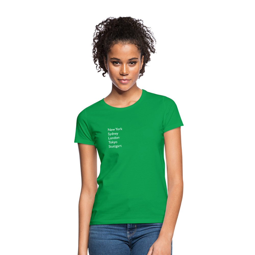 T-Shirt Ladies Stuttgart "Metropolen" Bright Edition - Kelly Green
