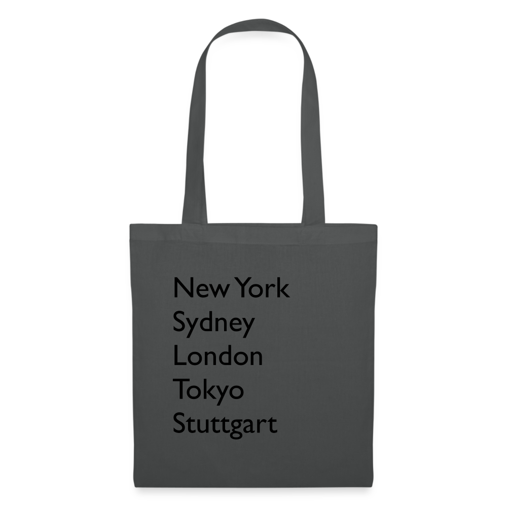 Tote Bag Stuttgart "Metropolen" - Graphite