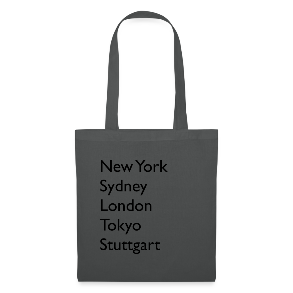 Tote Bag Stuttgart "Metropolen" - Graphite