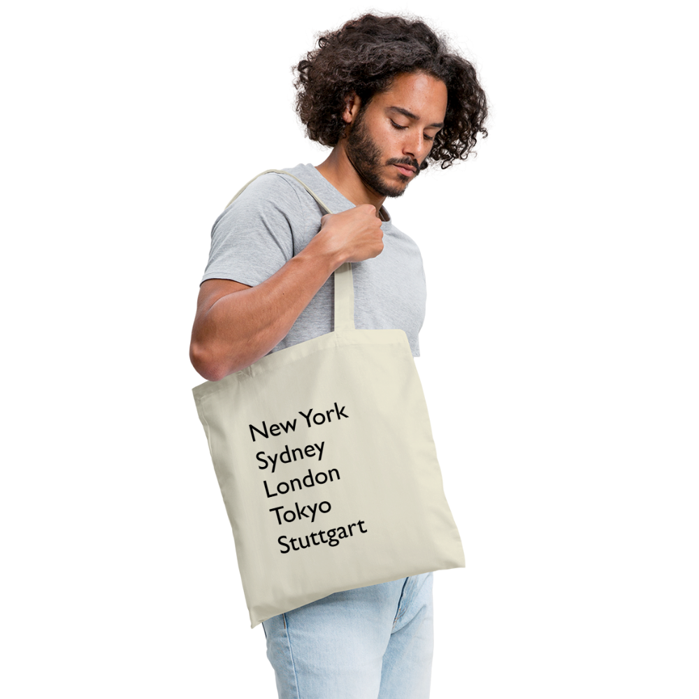 Tote Bag Stuttgart "Metropolen" - Natur