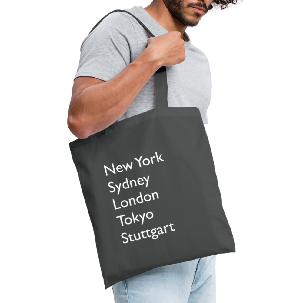 Tote Bag Stuttgart "Metropolen" - Graphite