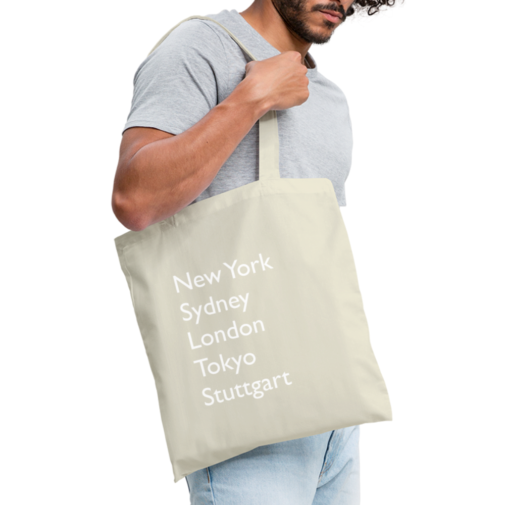 Tote Bag Stuttgart "Metropolen" - Natur