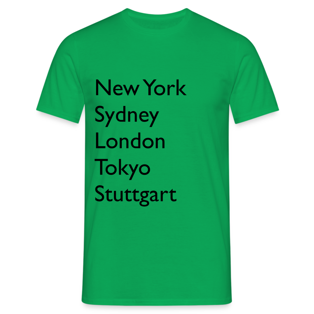 T-Shirt Stuttgart "Metropolen Big" - Kelly Green