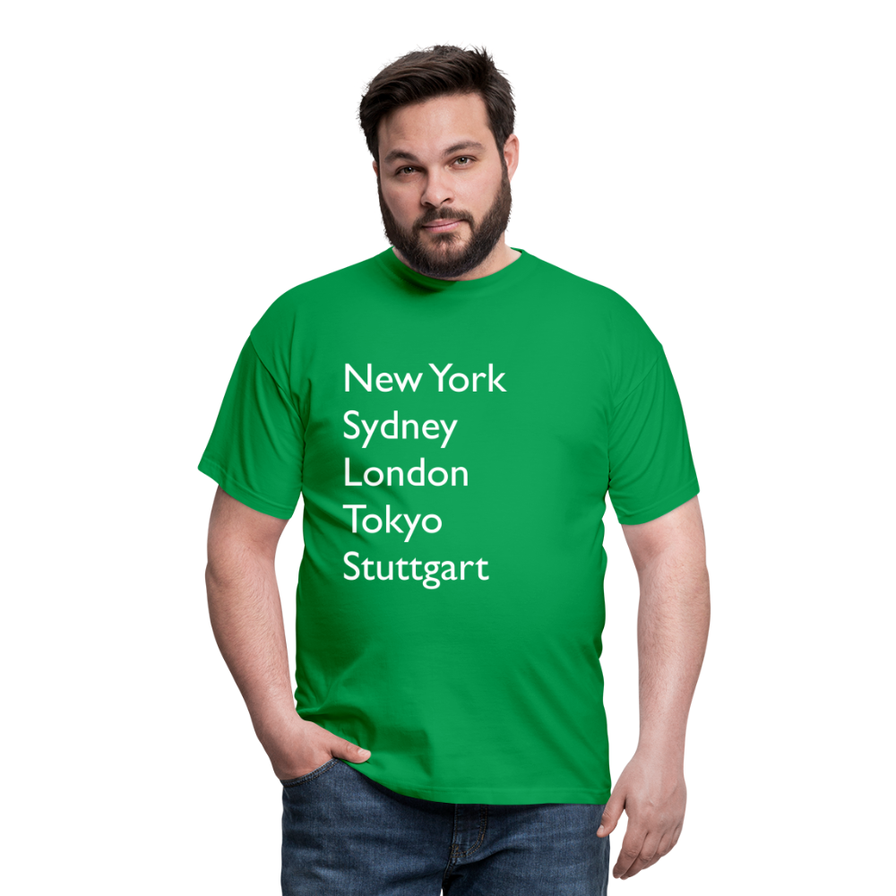 T-Shirt Stuttgart "Metropolen Big" Bright Edition - Kelly Green