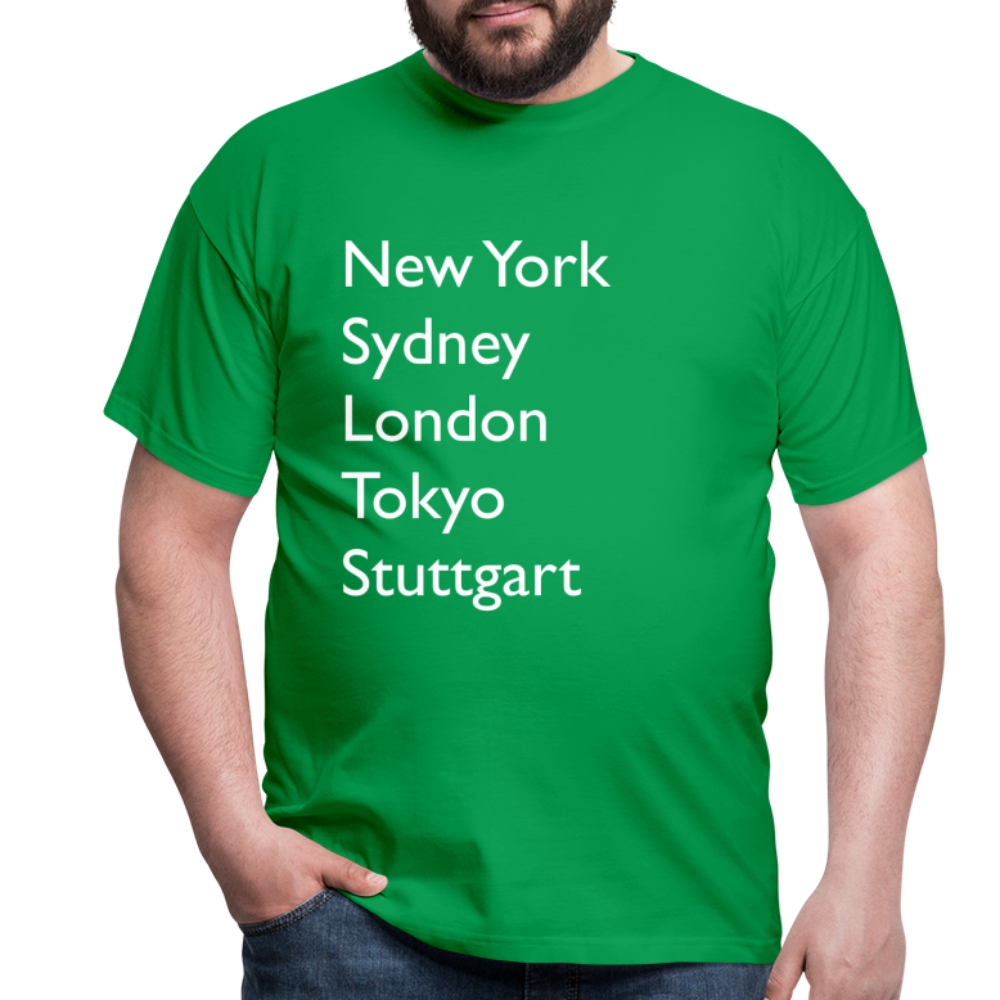 T-Shirt Stuttgart "Metropolen Big" Bright Edition - Kelly Green