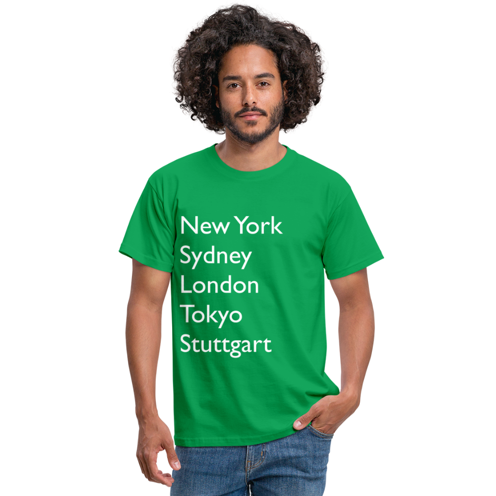 T-Shirt Stuttgart "Metropolen Big" Bright Edition - Kelly Green