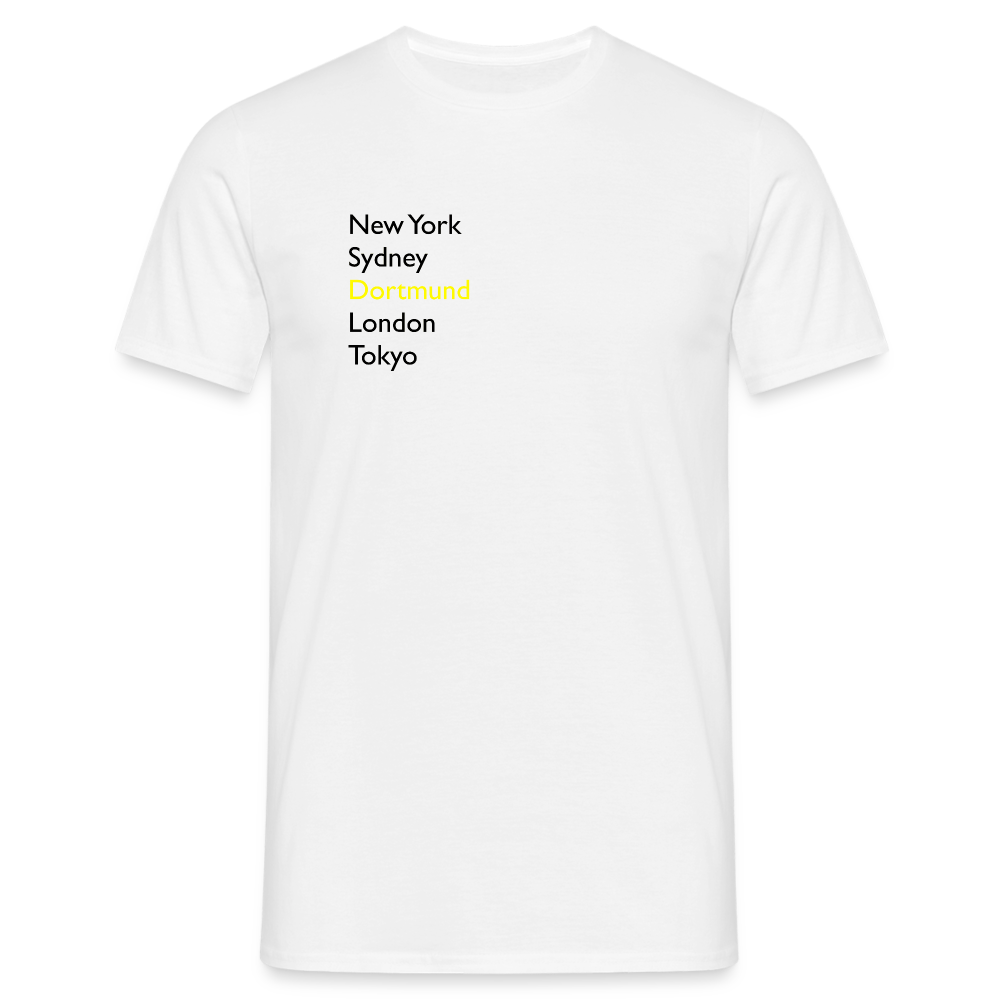 T-Shirt Dortmund "Metropolen" - Weiß