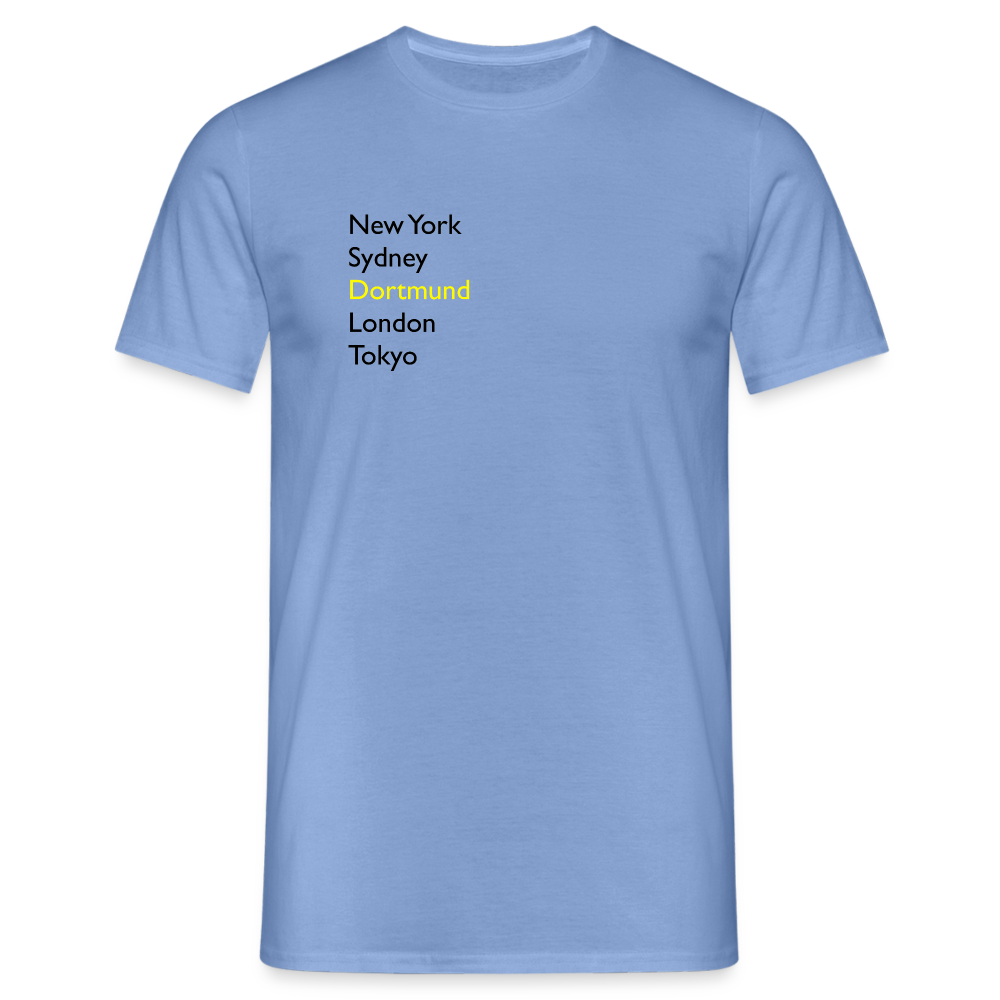 T-Shirt Dortmund "Metropolen" - carolina blue