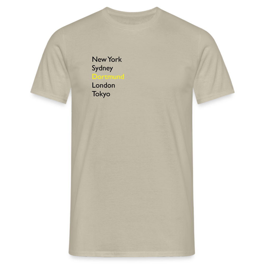 T-Shirt Dortmund "Metropolen" - Sandbeige