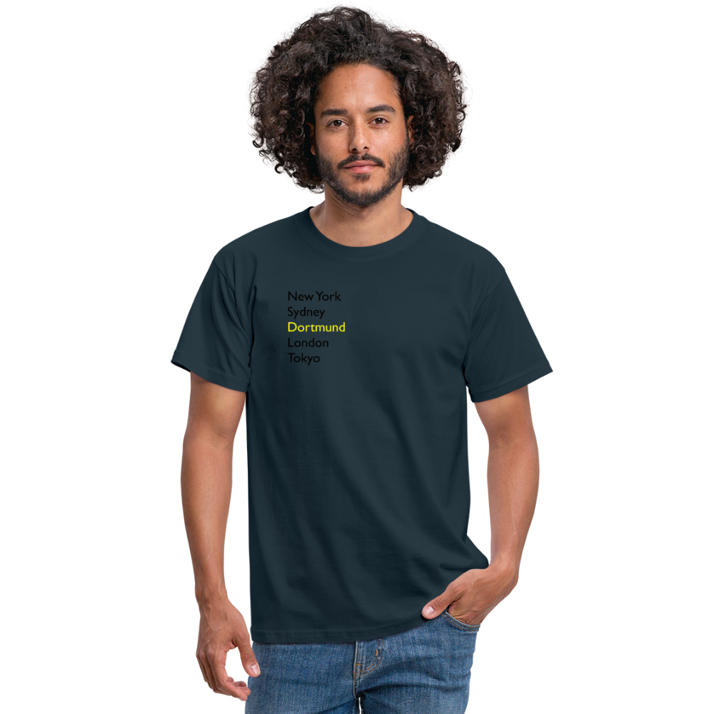 T-Shirt Dortmund "Metropolen" - Navy