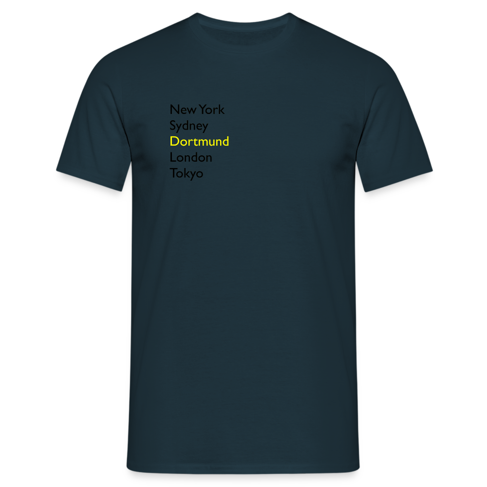 T-Shirt Dortmund "Metropolen" - Navy