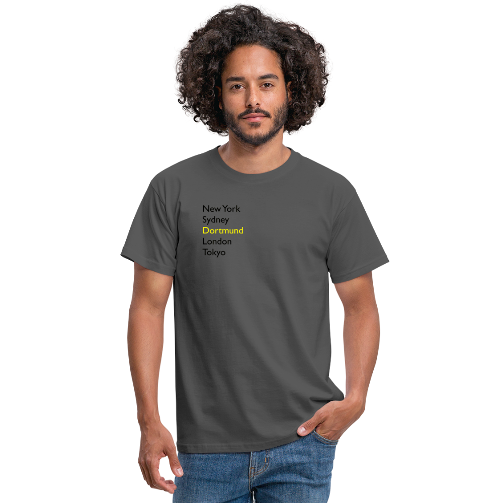 T-Shirt Dortmund "Metropolen" - Anthrazit