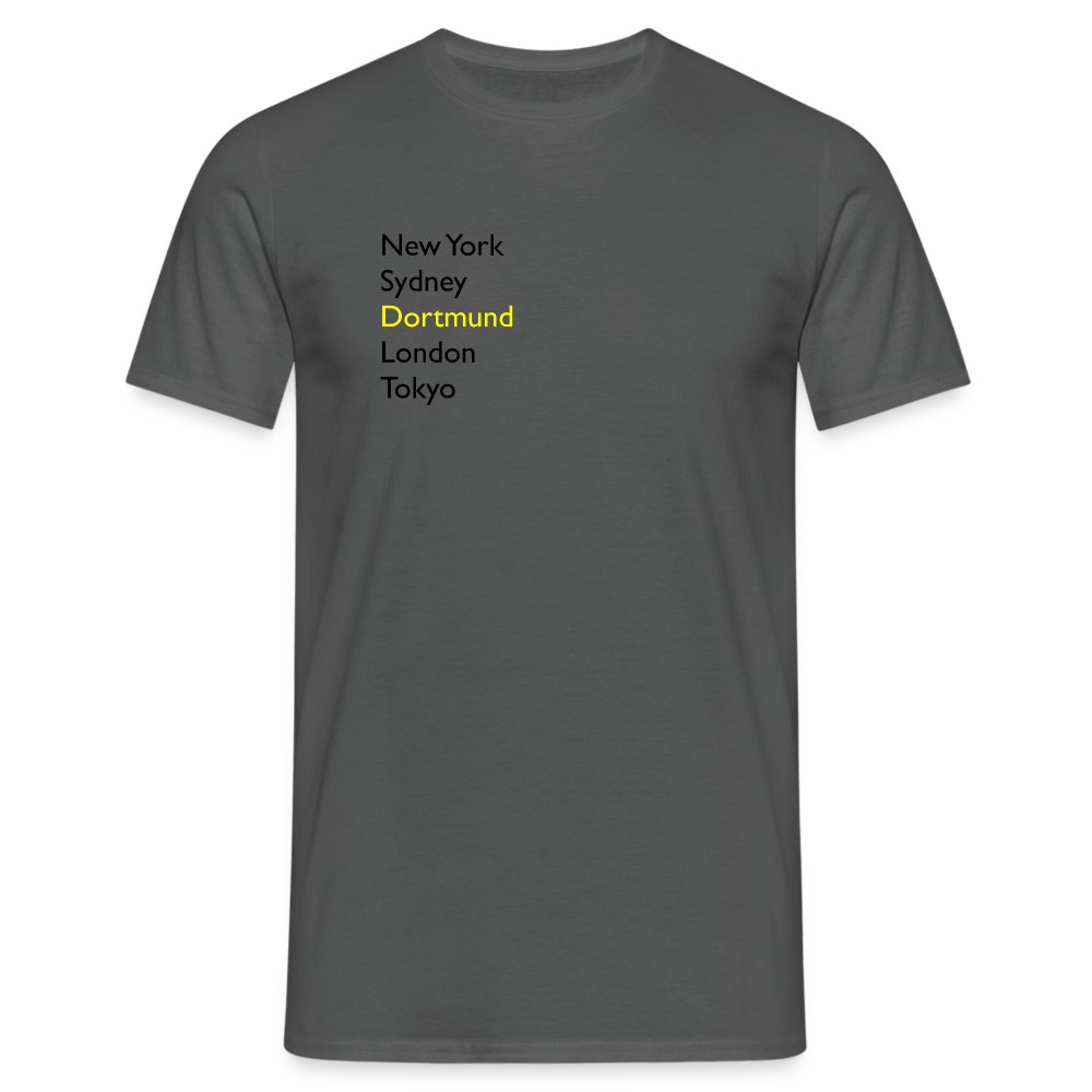 T-Shirt Dortmund "Metropolen" - Anthrazit