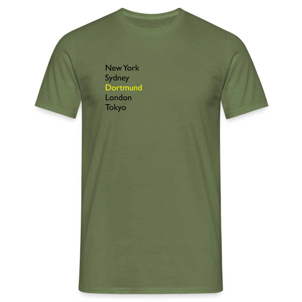 T-Shirt Dortmund "Metropolen" - Militärgrün