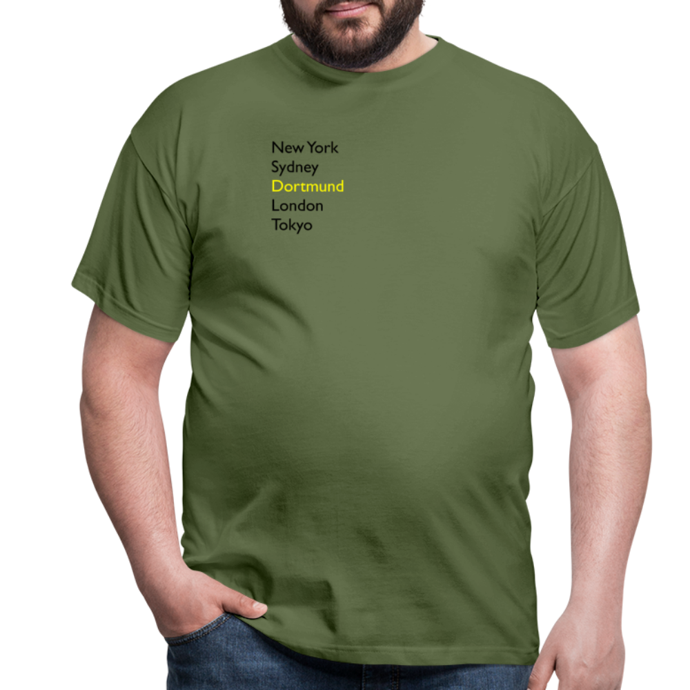 T-Shirt Dortmund "Metropolen" - Militärgrün