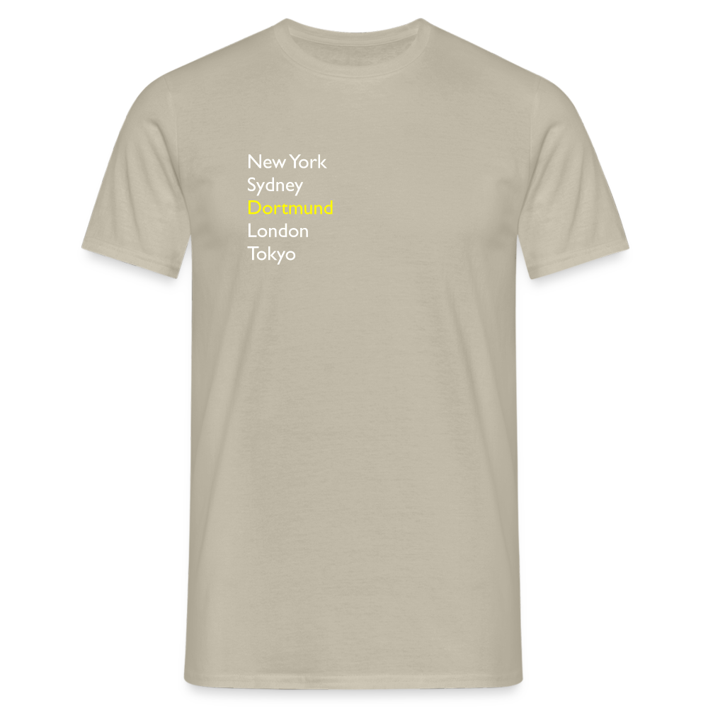 T-Shirt Dortmund "Metropolen" Bright Edition - Sandbeige