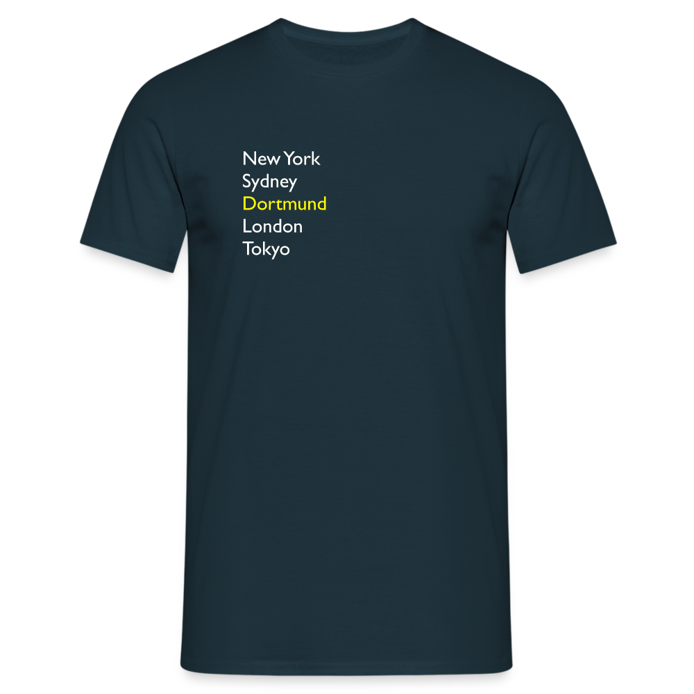 T-Shirt Dortmund "Metropolen" Bright Edition - Navy