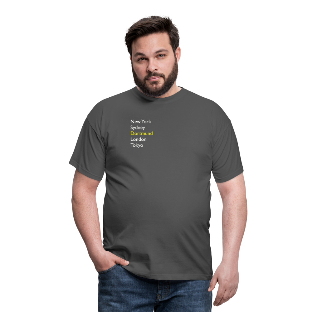 T-Shirt Dortmund "Metropolen" Bright Edition - Anthrazit