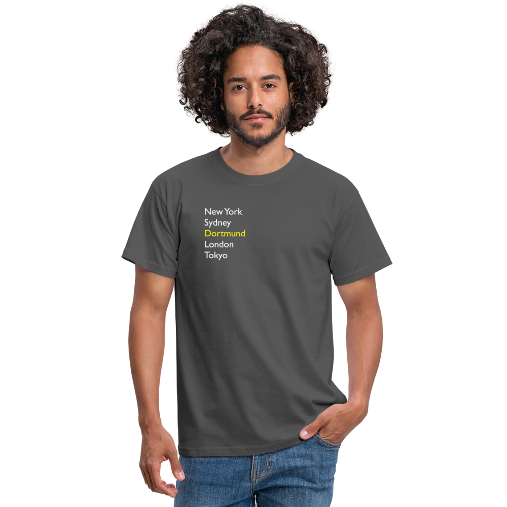 T-Shirt Dortmund "Metropolen" Bright Edition - Anthrazit