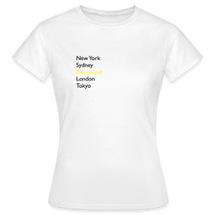 T-Shirt Ladies Dortmund "Metropolen" - Weiß