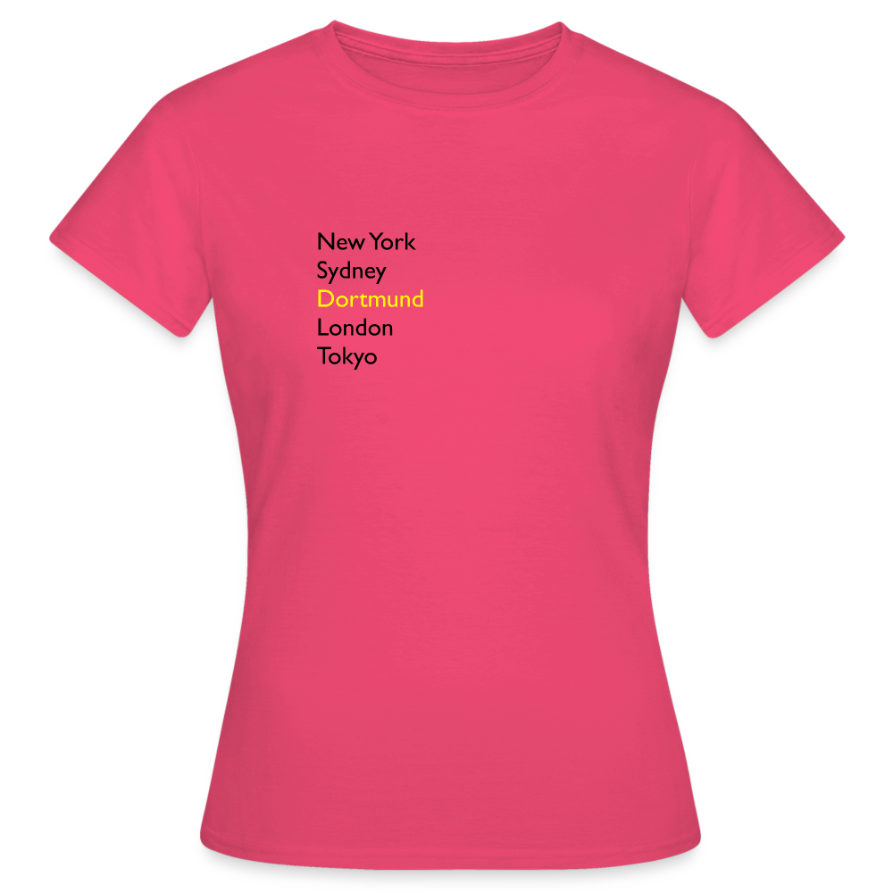 T-Shirt Ladies Dortmund "Metropolen" - Azalea