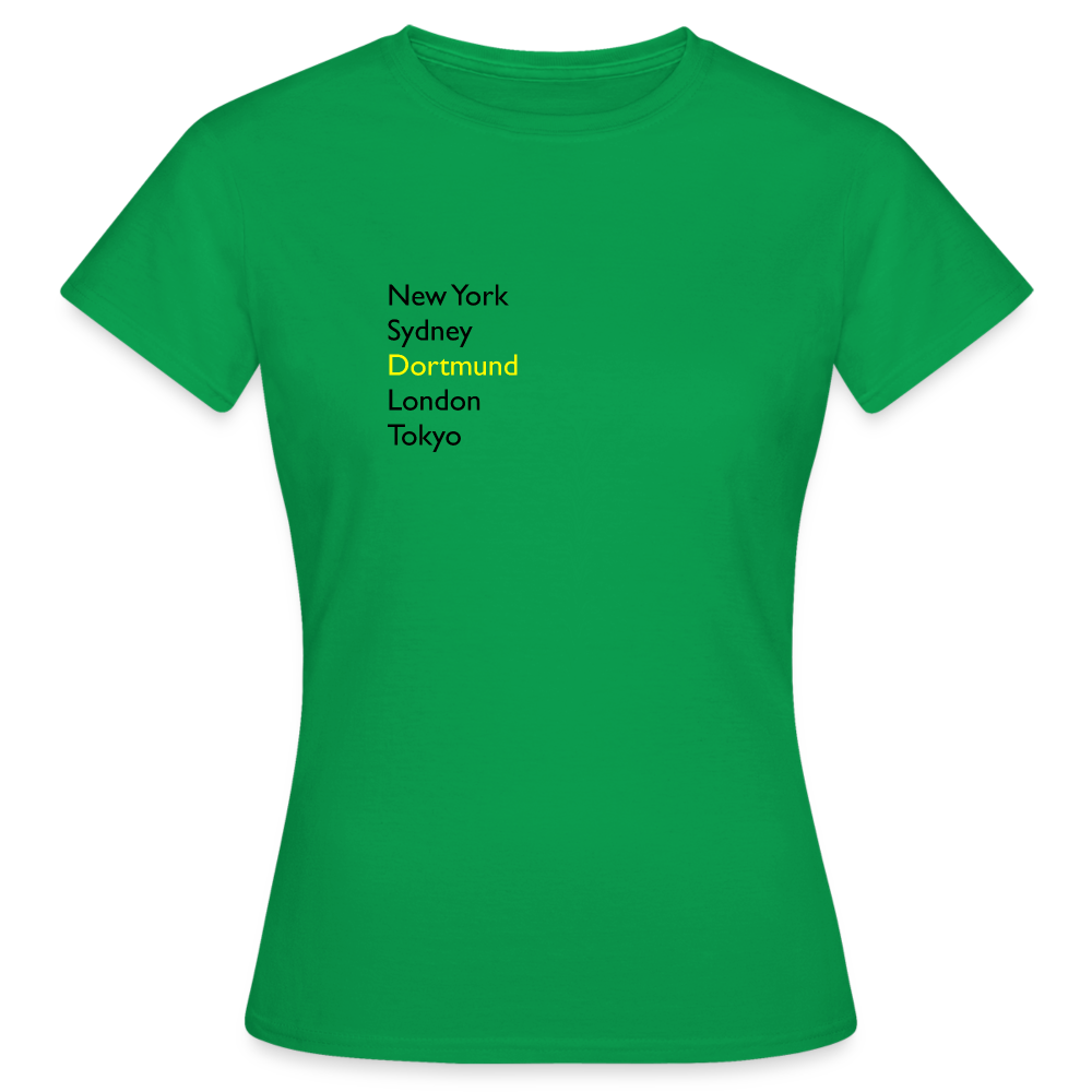 T-Shirt Ladies Dortmund "Metropolen" - Kelly Green