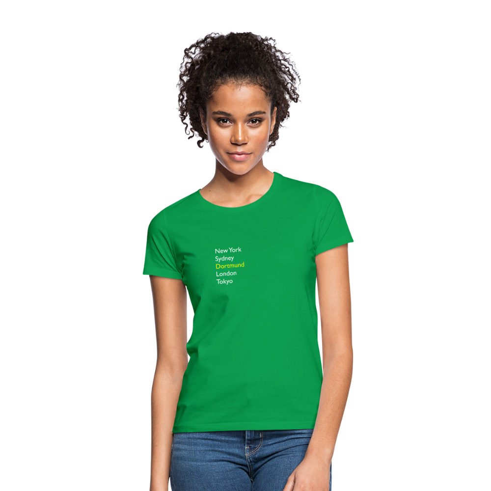 T-Shirt Ladies Dortmund "Metropolen" Bright Edition - Kelly Green