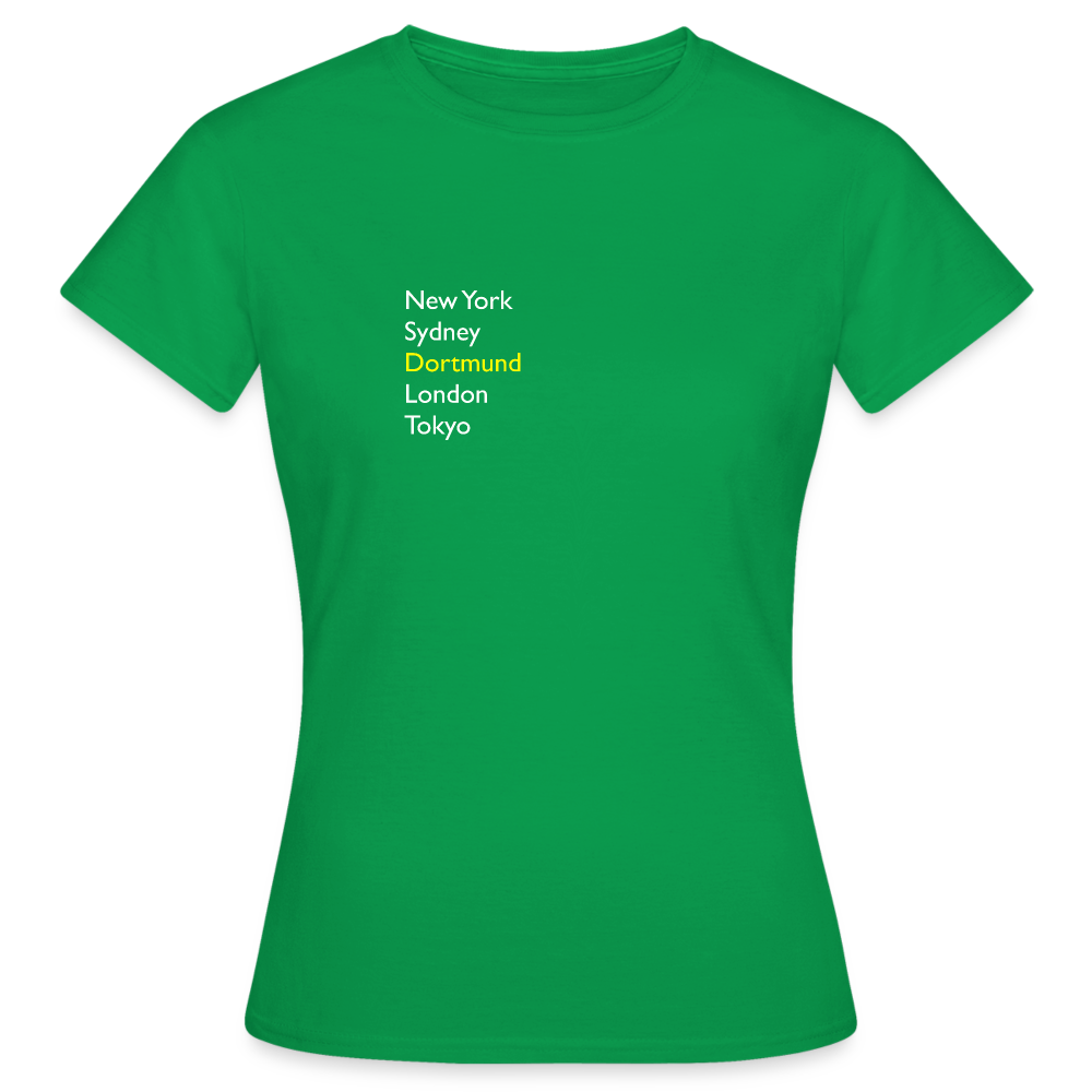 T-Shirt Ladies Dortmund "Metropolen" Bright Edition - Kelly Green
