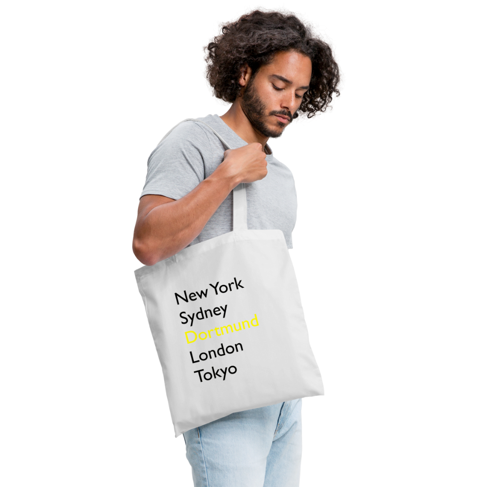 Tote Bag Dortmund "Metropolen" - Weiß