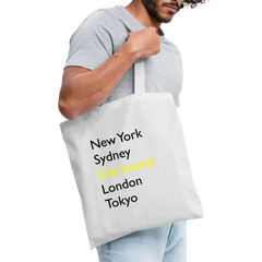 Tote Bag Dortmund "Metropolen" - Weiß