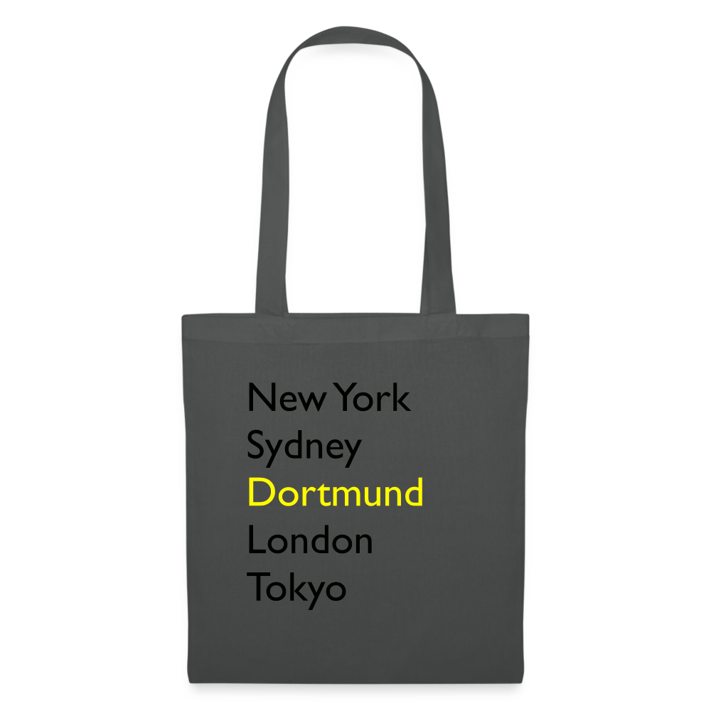 Tote Bag Dortmund "Metropolen" - Graphite