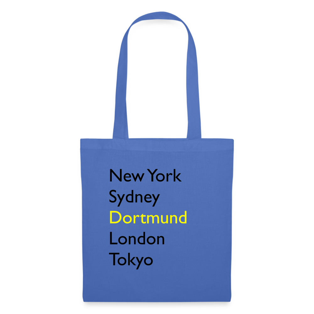 Tote Bag Dortmund "Metropolen" - Hellblau
