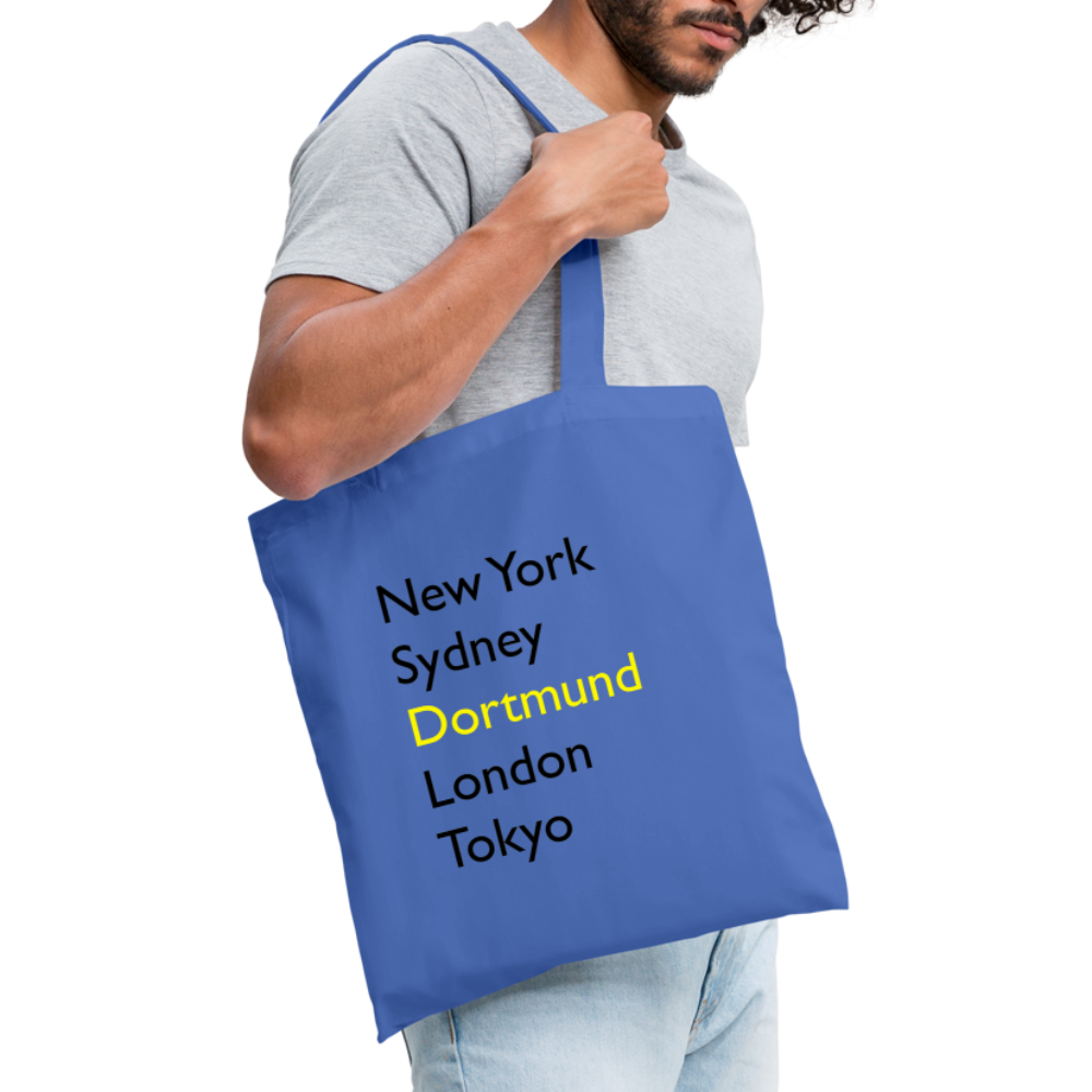 Tote Bag Dortmund "Metropolen" - Hellblau