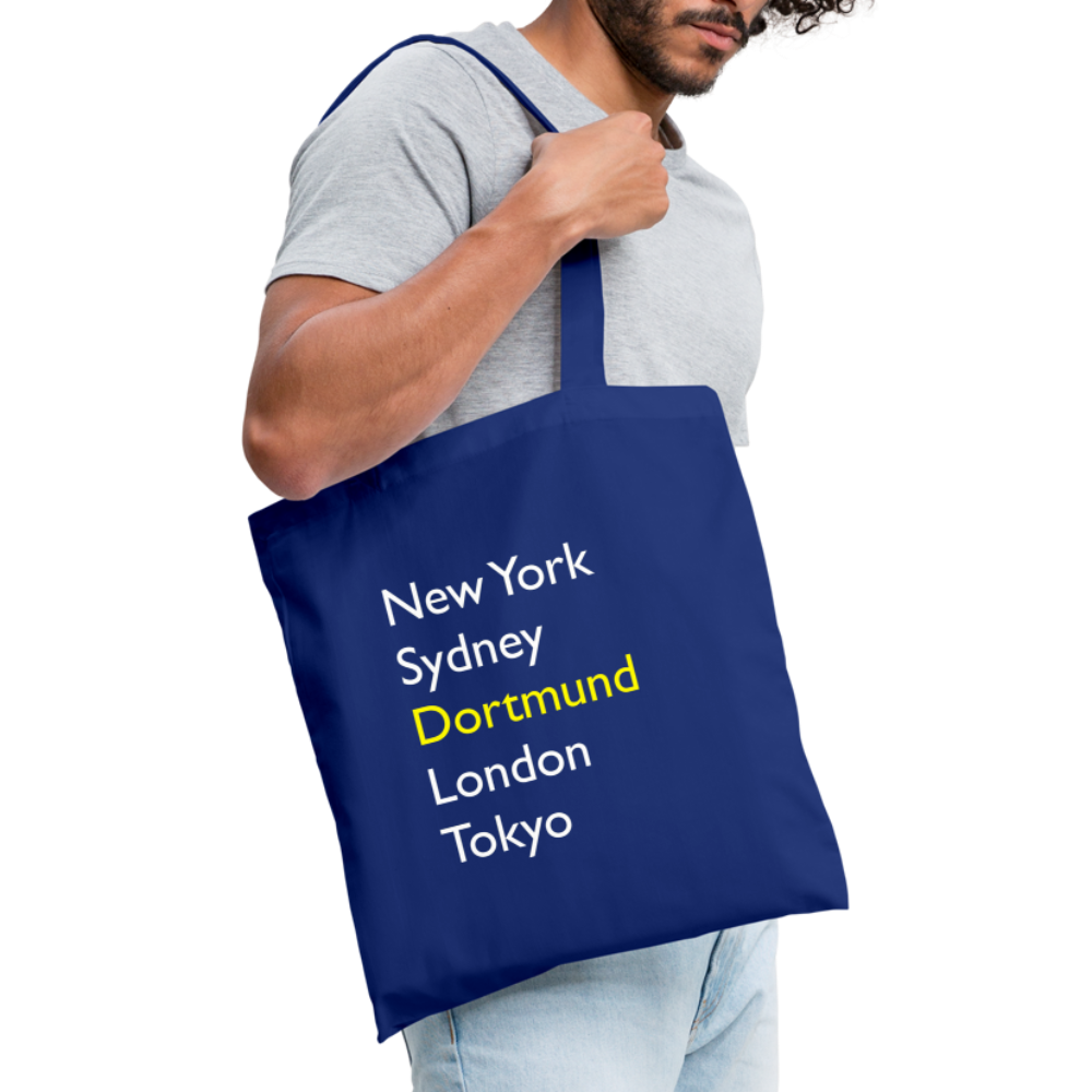 Tote Bag Dortmund "Metropolen" - Royalblau