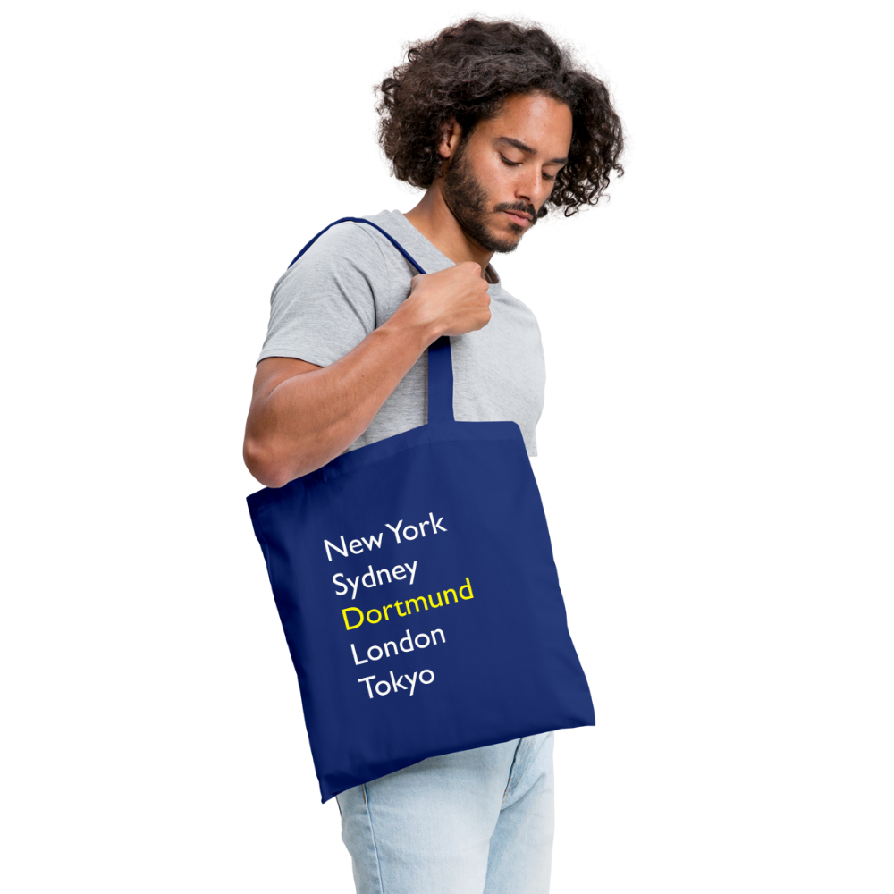 Tote Bag Dortmund "Metropolen" - Royalblau