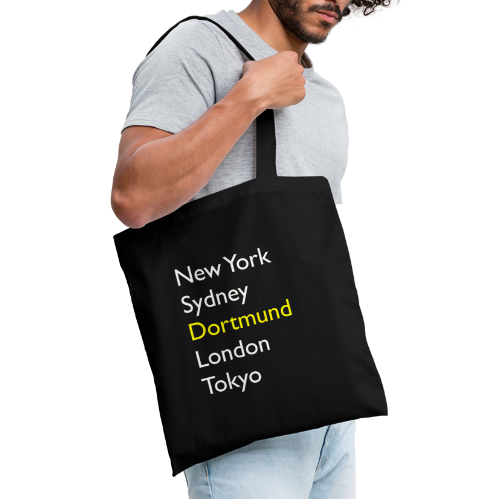 Tote Bag Dortmund "Metropolen" - Schwarz