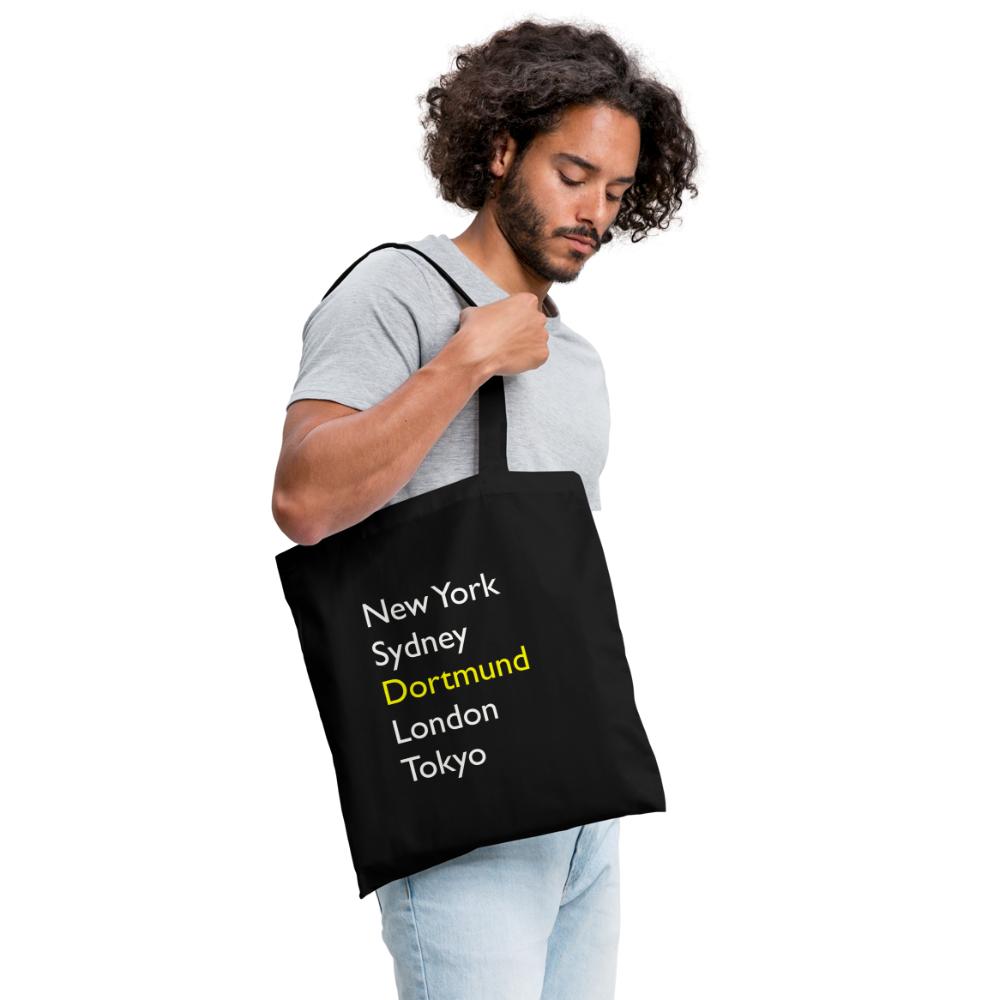 Tote Bag Dortmund "Metropolen" - Schwarz
